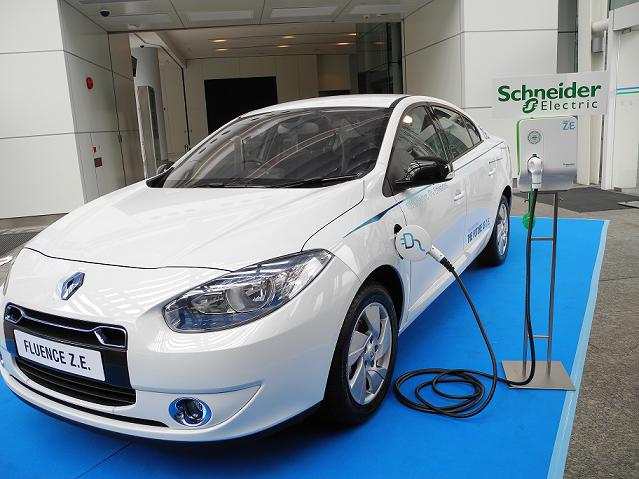 雷諾Fluence Z. E.電動車到港